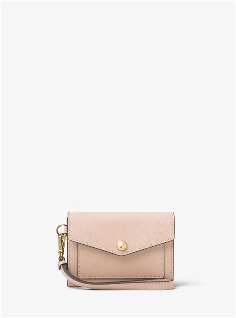 michael michael kors honey medium leather wristlet|Amazon.com: Michael Michael Kors Wristlet.